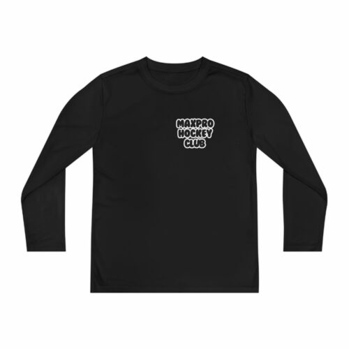 Youth Long Sleeve Hockey Tee - Maxpro Hockey Club Design